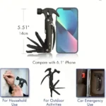 12-in-1 Hammer Multitool | Stocking Stuffer Gift for Men - Image 4