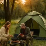 3-4 Person Instant Auto Pop-Up Large Camping Tent with Carry Bag