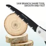 AIRAJ Industrial Folding Saw Manual Cutting Tool with Non-Slip Handle