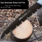 AIRAJ Industrial Folding Saw Manual Cutting Tool with Non-Slip Handle