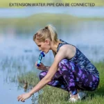 Portable Survival Water Filter Straw for Camping Hiking and Wilderness Purification