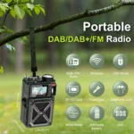 Multi-Function Emergency Radio with Solar & Hand-Crank Charging - Image 8