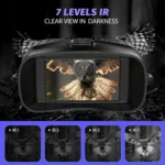 HD Digital Night Vision Binoculars 1080P | 6X Zoom, 30MP, 3" LCD Screen - Image 5