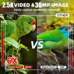 HD Digital Night Vision Binoculars 1080P | 6X Zoom, 30MP, 3" LCD Screen - Image 9