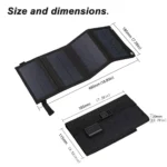 Foldable 60W Solar Charging Panel - Image 3