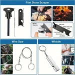 SOS 15-in-1 Camping Hiking Emergency Tool Kit | Tactical Survival Gear - Image 4