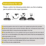 Emergency Tubeless Tyre Repair Tool Kit (23 Pieces) - Image 4