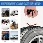 Emergency Tubeless Tyre Repair Tool Kit (23 Pieces) - Image 3